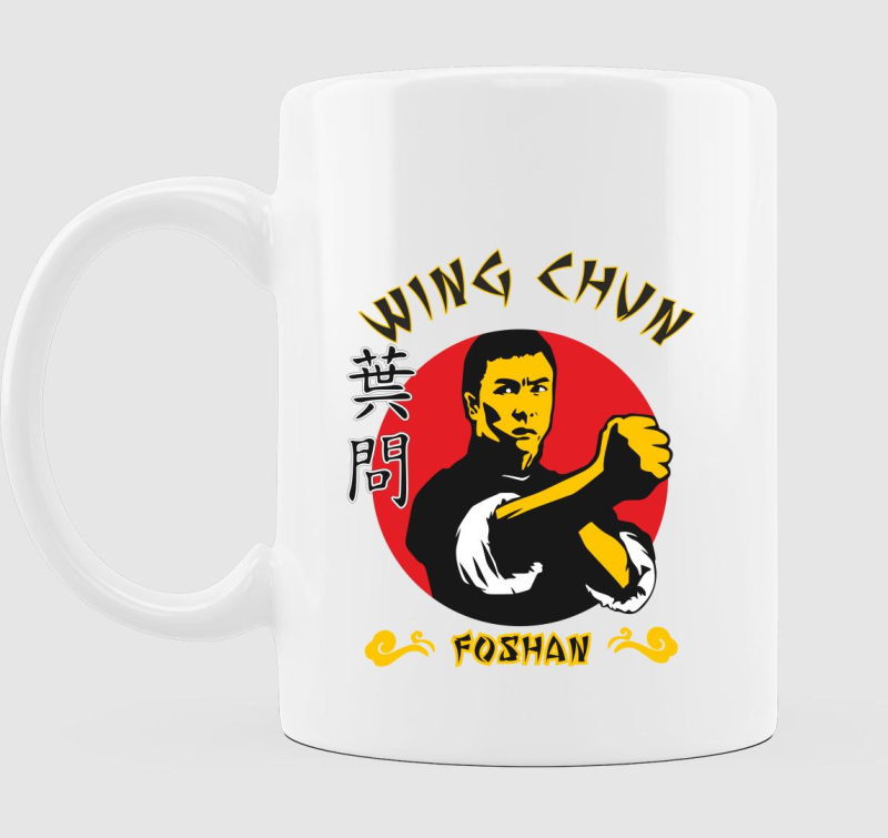 Wing Chun IP man mintás bögre