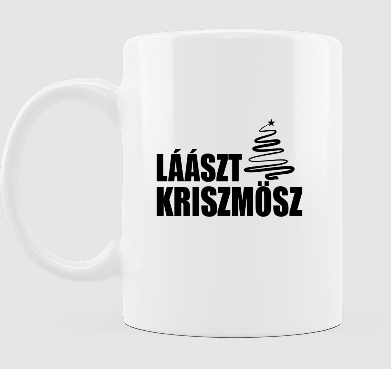 Lászt kriszmösz bögre