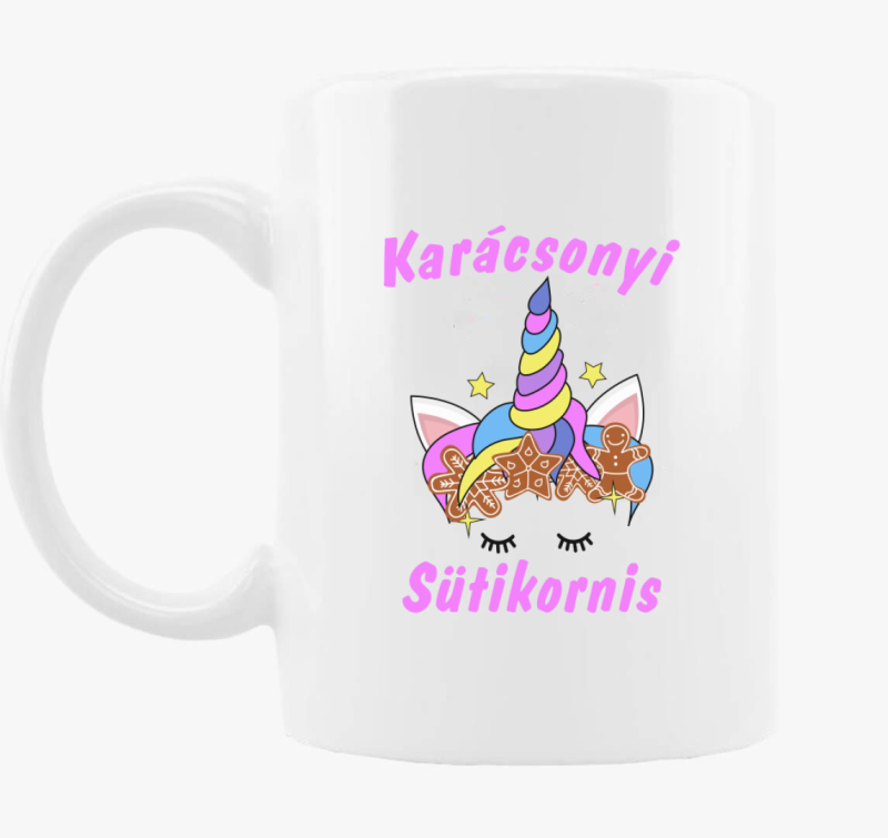 Karácsonyi sütikornis bögre