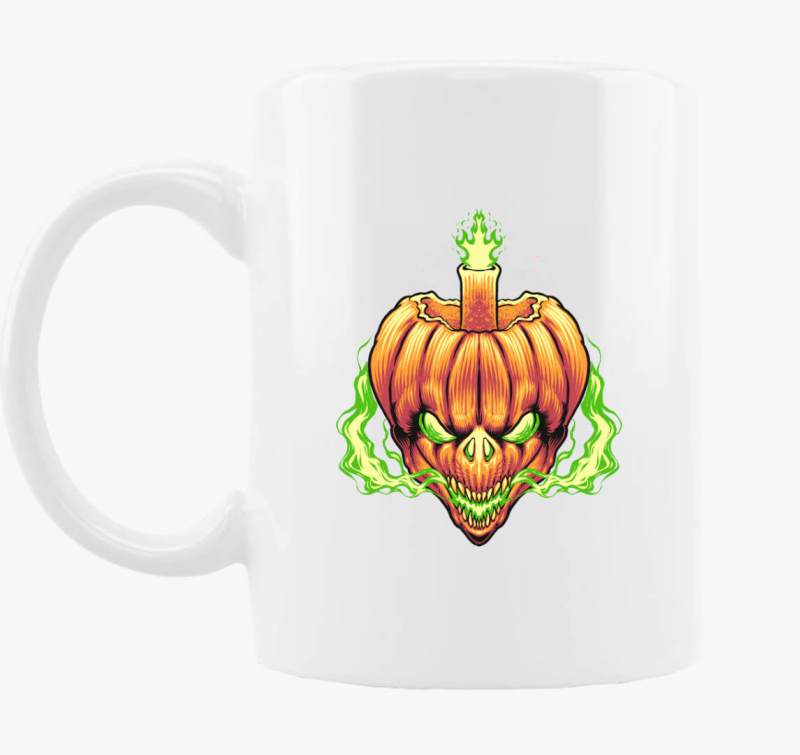 Halloween-i töklámpás bögre