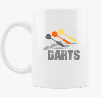 Darts mintás bögre