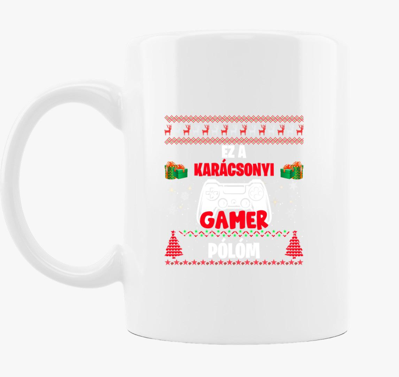 Ez a karácsonyi gamer bögrem bögre