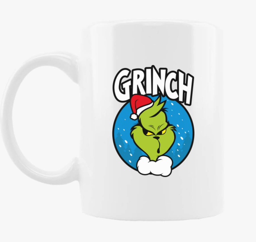 Grincs mikulás bögre