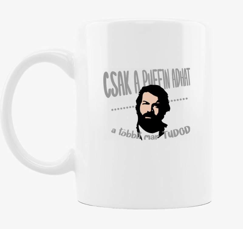Bud Spencer puffin adhat bögre
