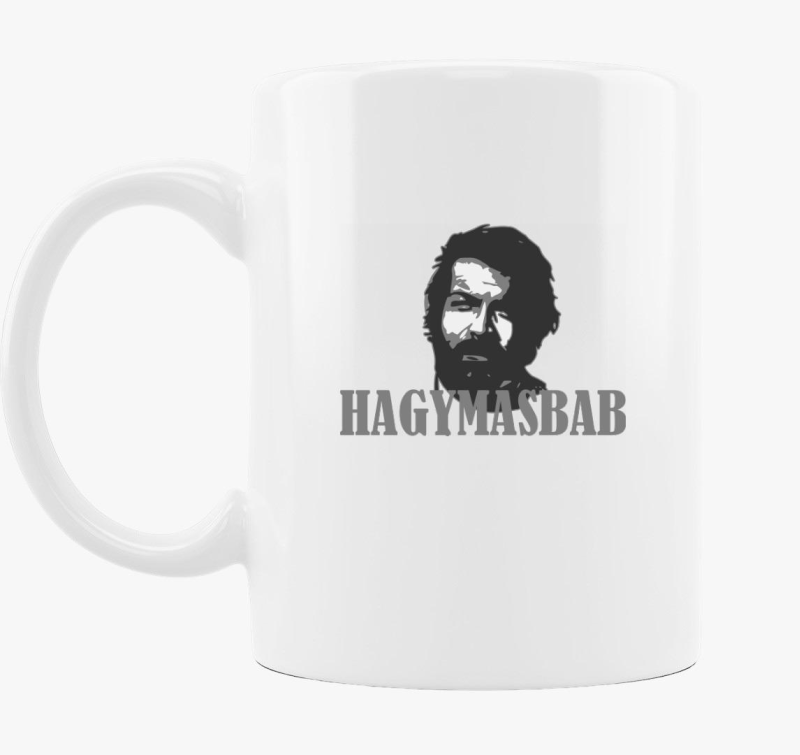 Bud Spencer hagymásbabos bögre