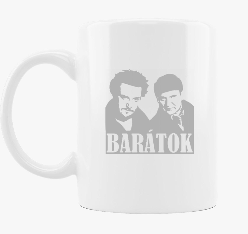 Reszkessetek barátok bögre