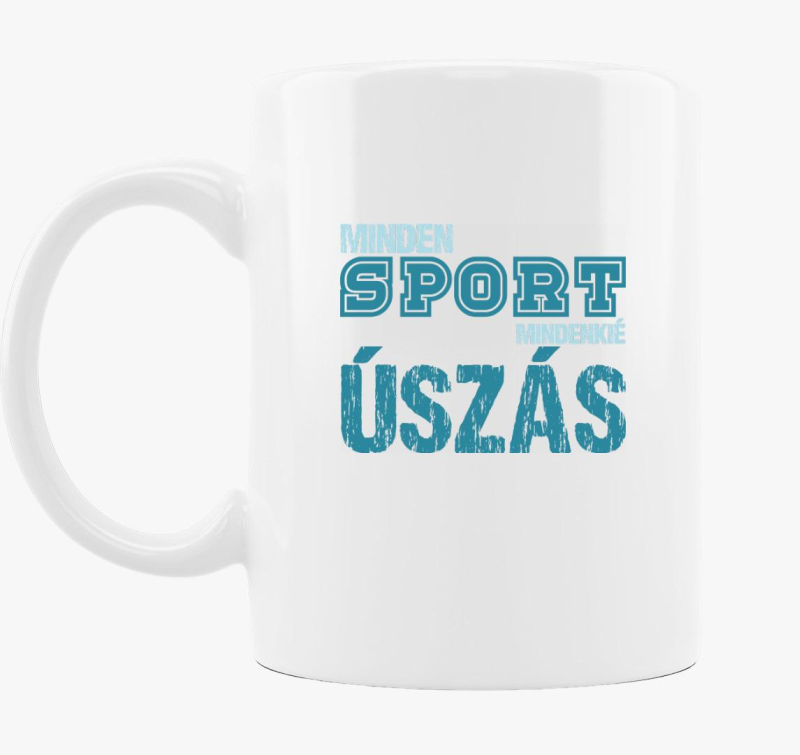 Minden sport úszás bögre
