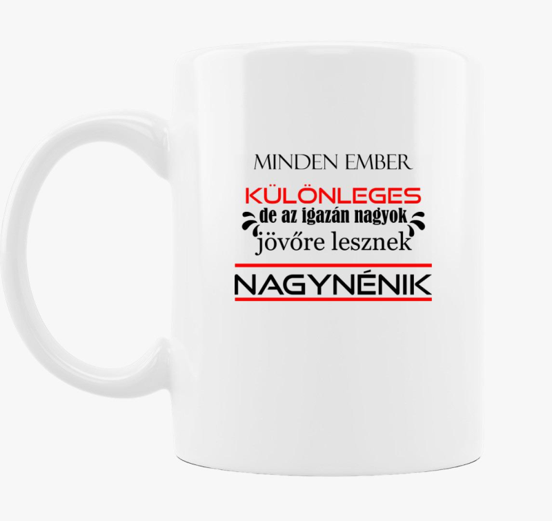 Különleges nagynéni  bögre