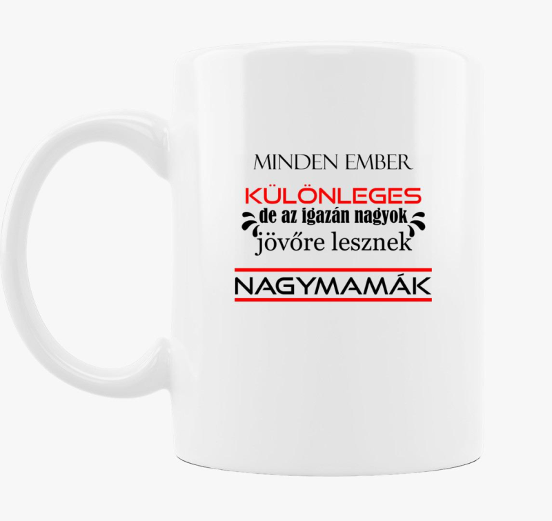 Különleges nagymama bögre