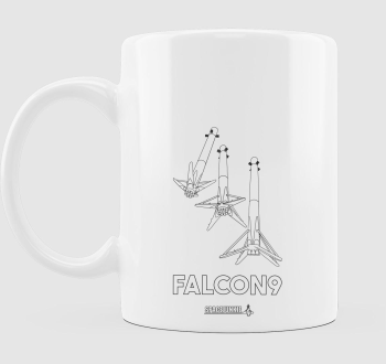 Spacejunkie Landoló Falcon-9 bögre