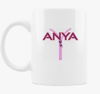 Anya zipzáros bögre