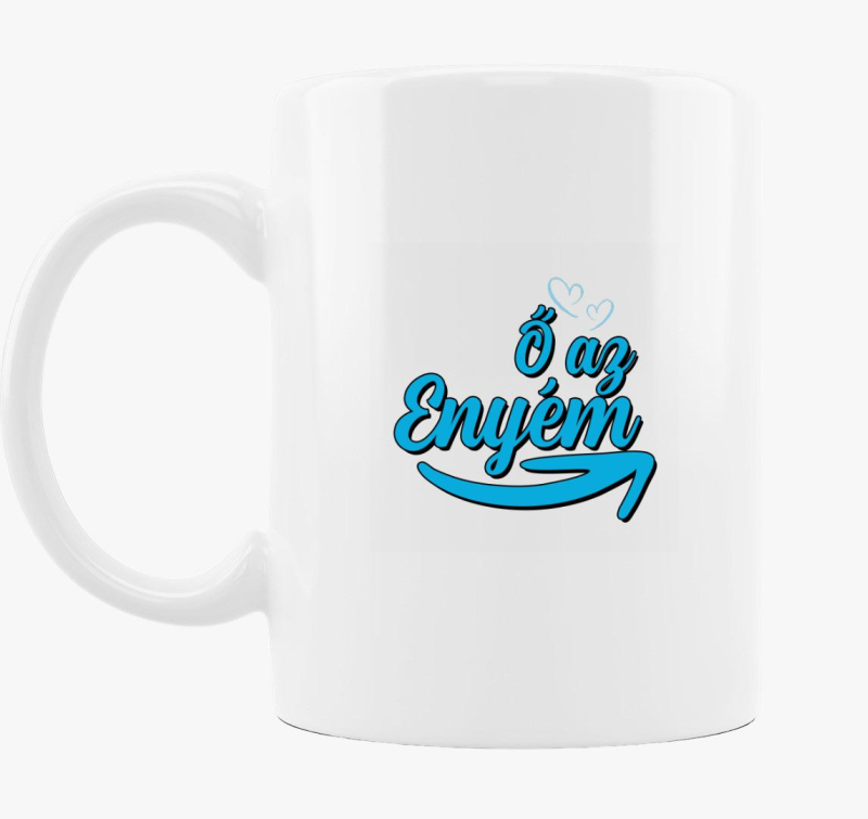 Ő az enyém fiú páros bögre