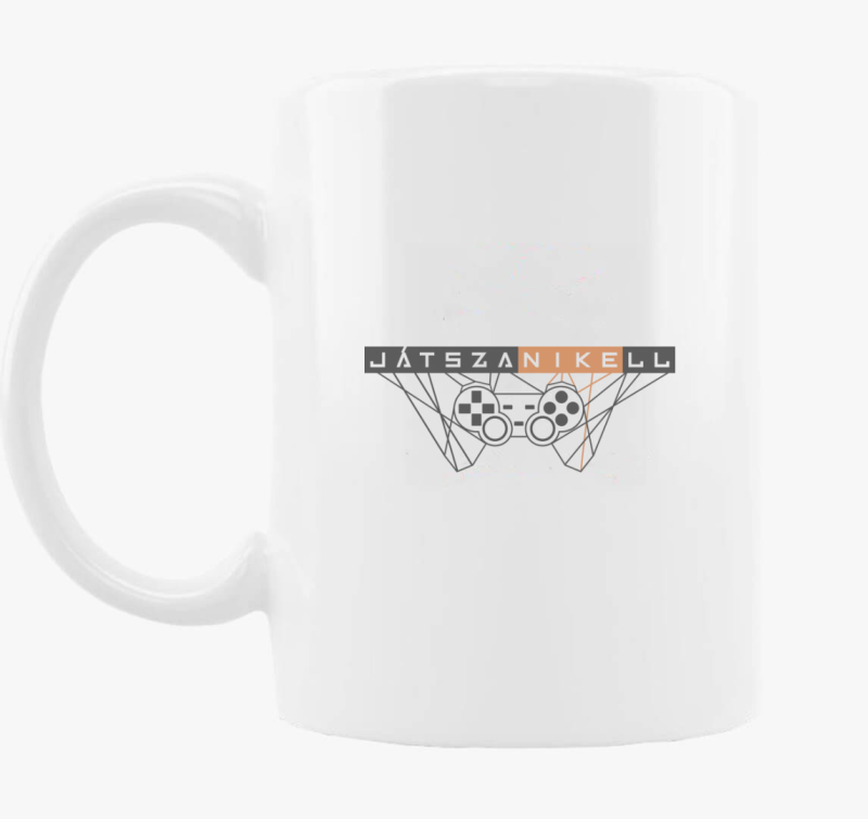 Játszani kell vonal bögre