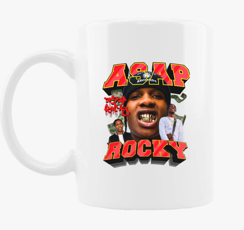 ASAP Rocky aranyfog bögre