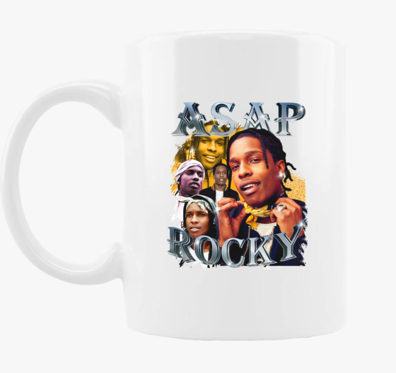 ASAP Rocky montázs bögre