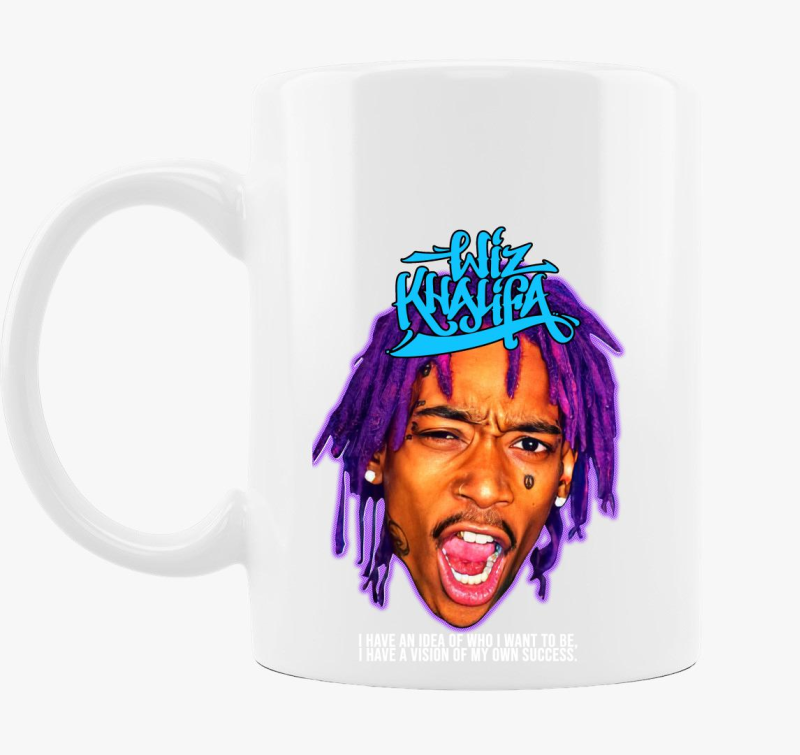 Wiz Khalifa arckép bögre