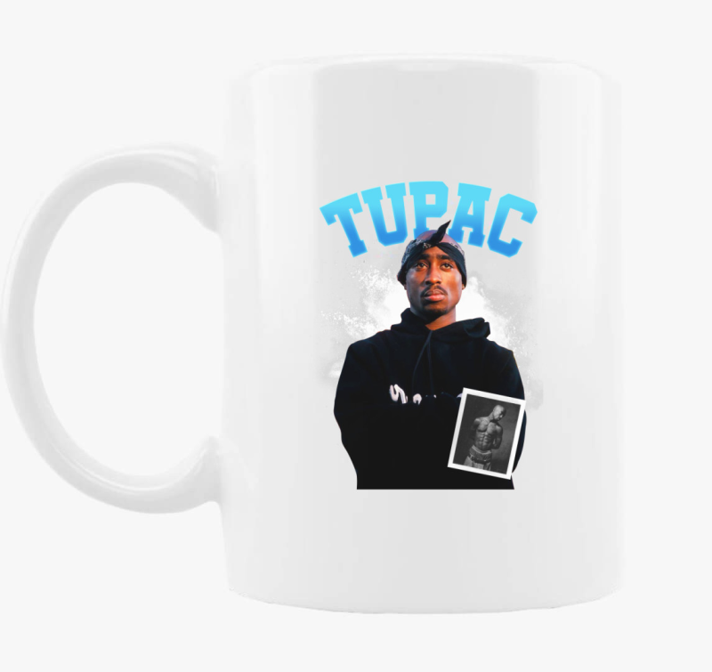 Tupac fénykép bögre