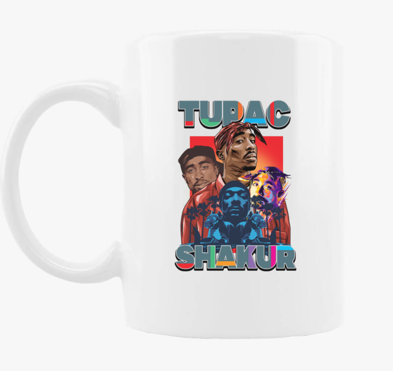 Tupac Shakur a Rapper bögre