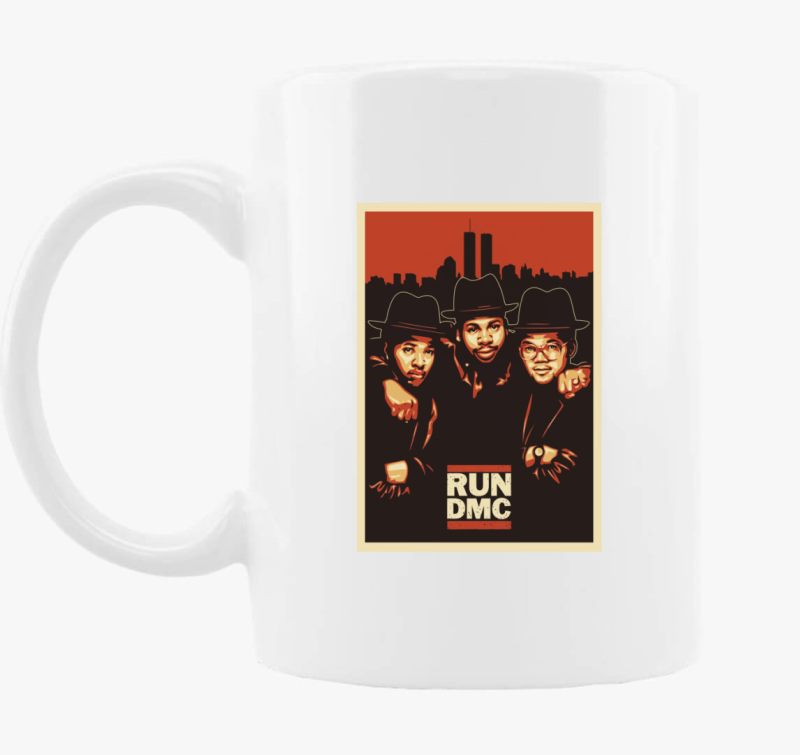 Run DMC plakát bögre