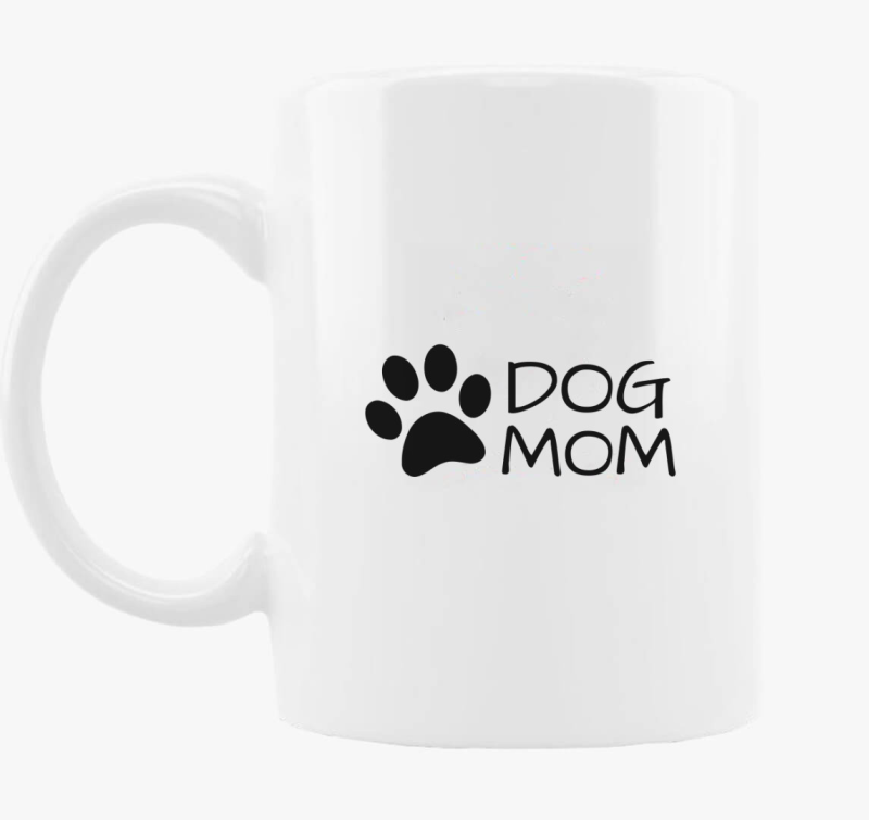 Dog mom tappancs bögre