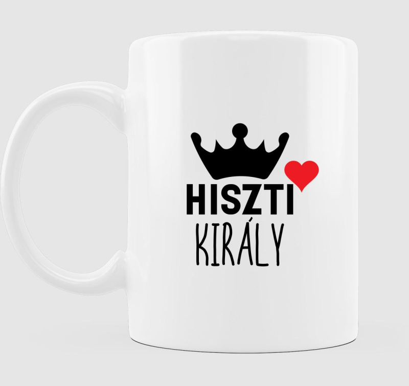 Hiszti király páros bögre