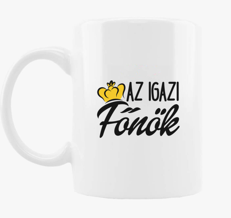 Az igazi főnök páros bögre