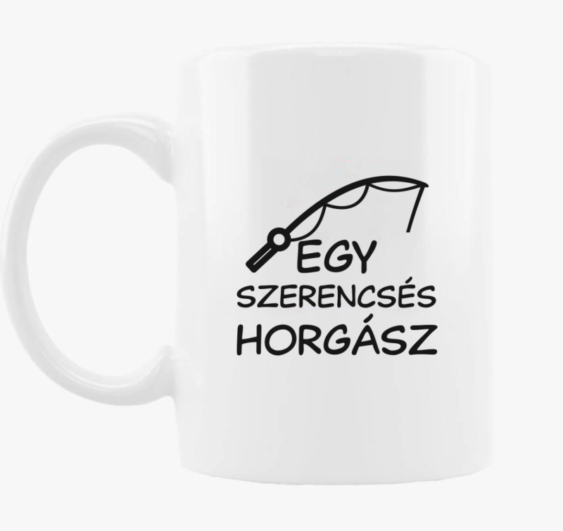 Egy szerencsés horgász páros bögre