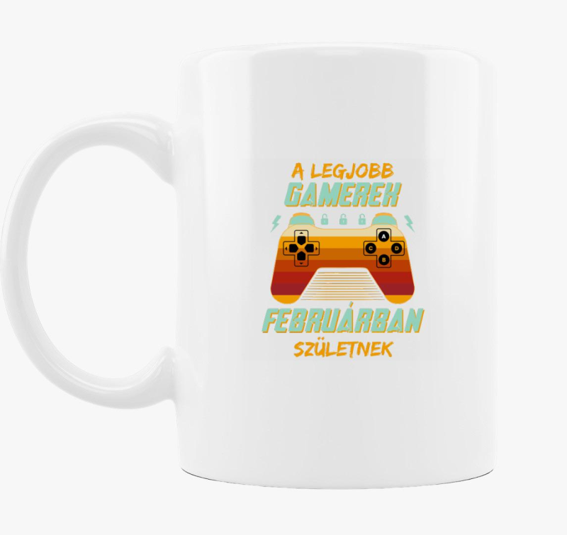 A legjobb gamerek februárban születnek bögre