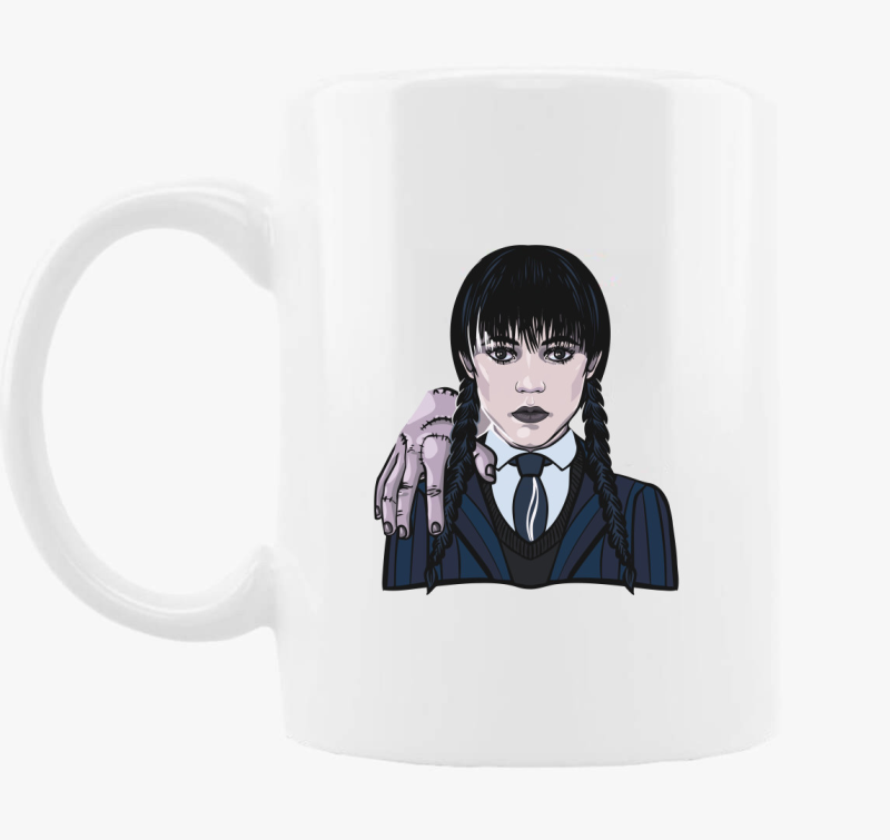 Wednesday és Izé karakter bögre