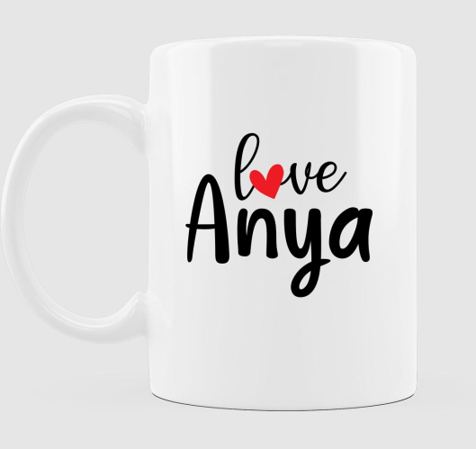 Love Anya bögre