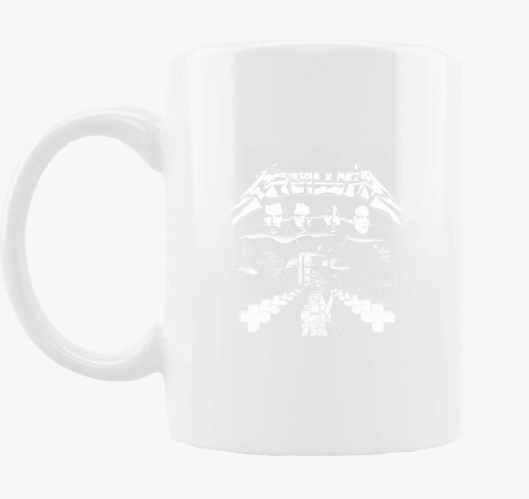 Metallica Zenekar bögre