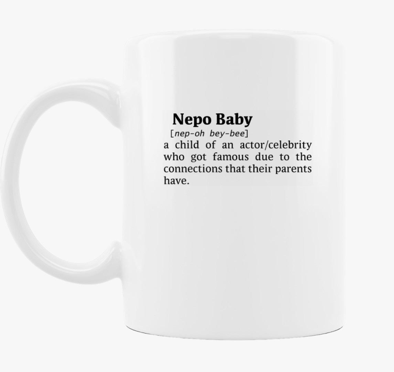 Nepo Baby - dictionary szótár idézetes bögre