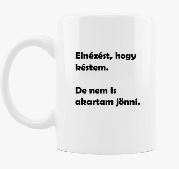 Elnézést, hogy késte...