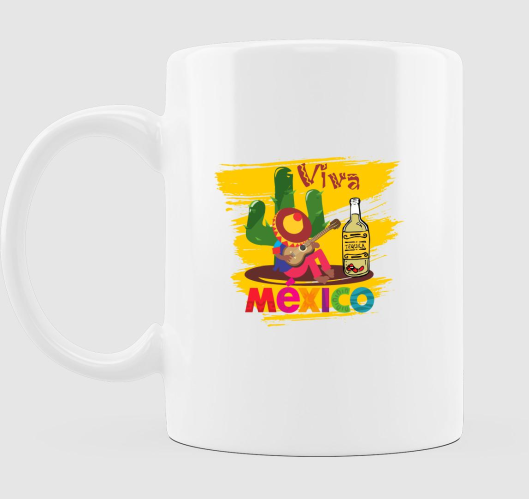 Viva Mexico bögre
