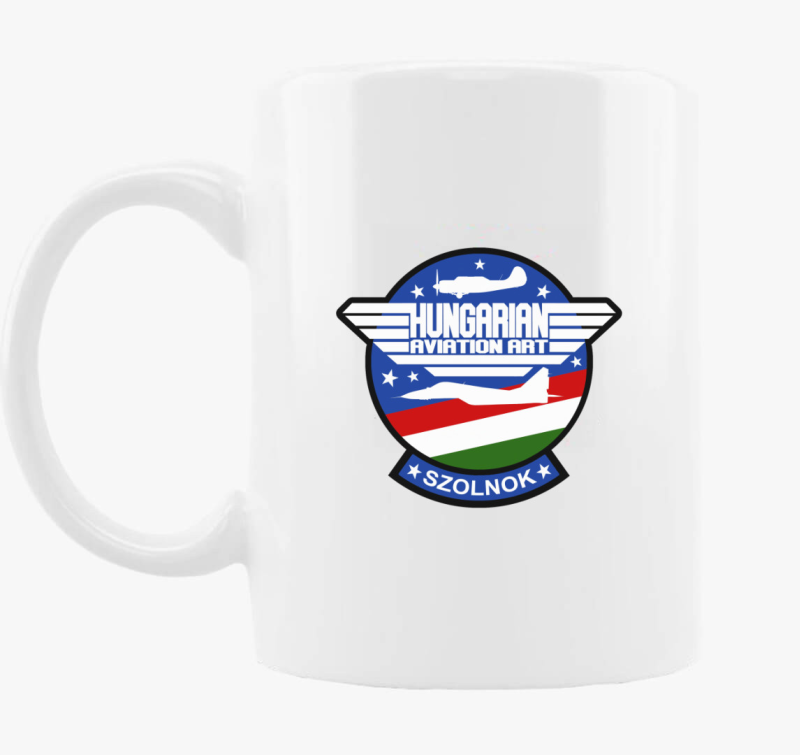 Hungarian Aviation Art Patch bögre