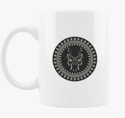 Sötét nagymacska bögre