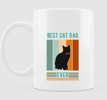 Best Cat Dad bögre