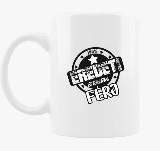 Férj tökéletes bögre