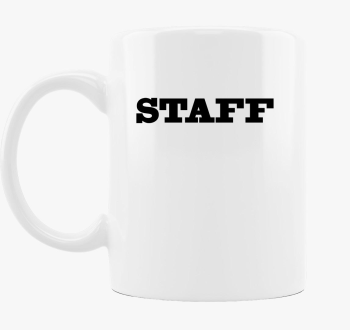 Staff bögre