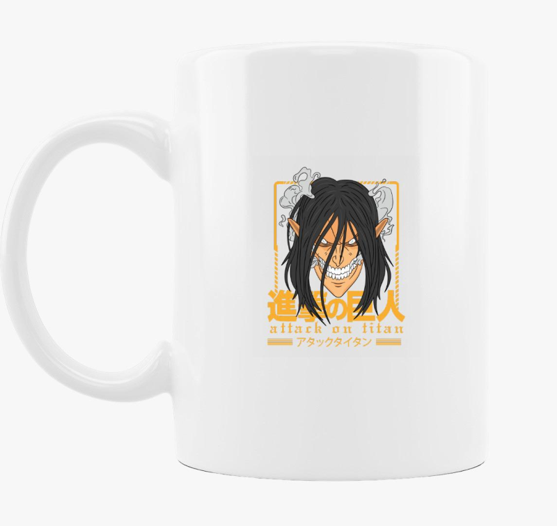 Attack on Titan - Eren Yeager mint titán bögre