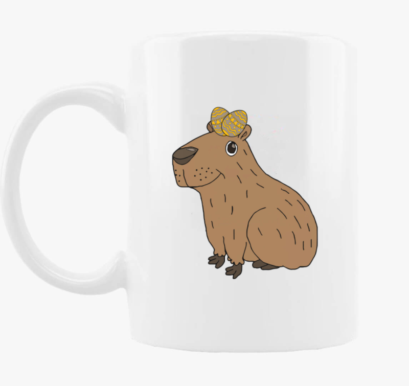 Húsvéti kapibara bögre