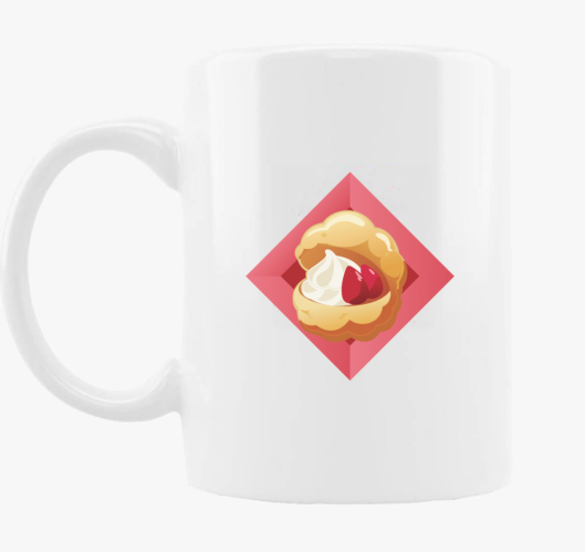 Mashle krémes bögre