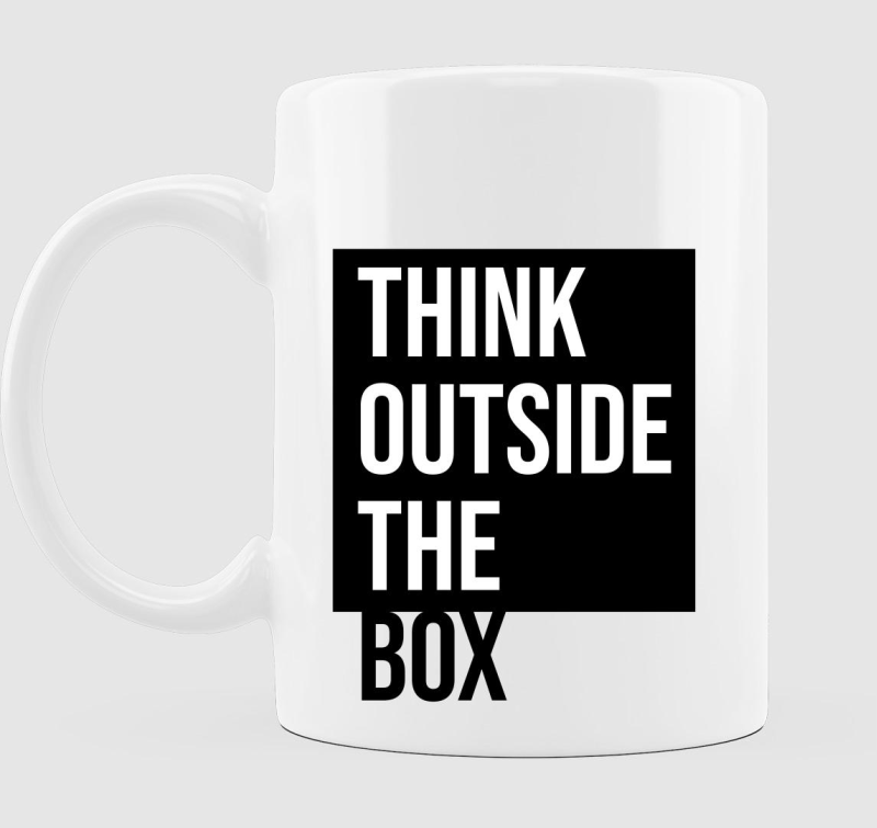 THINK OUTSIDE THE BOX (TXTR) bögre