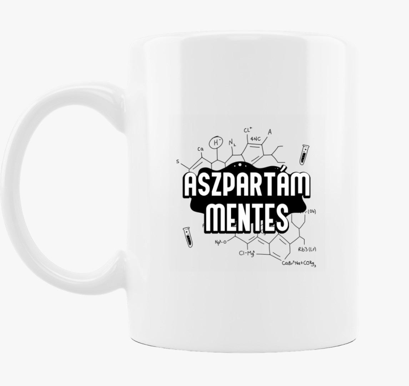 Aszpartám mentes bögre