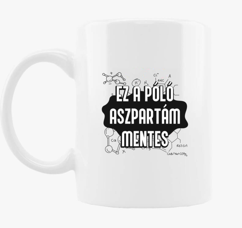 Ez a bögre aszpartám mentes bögre