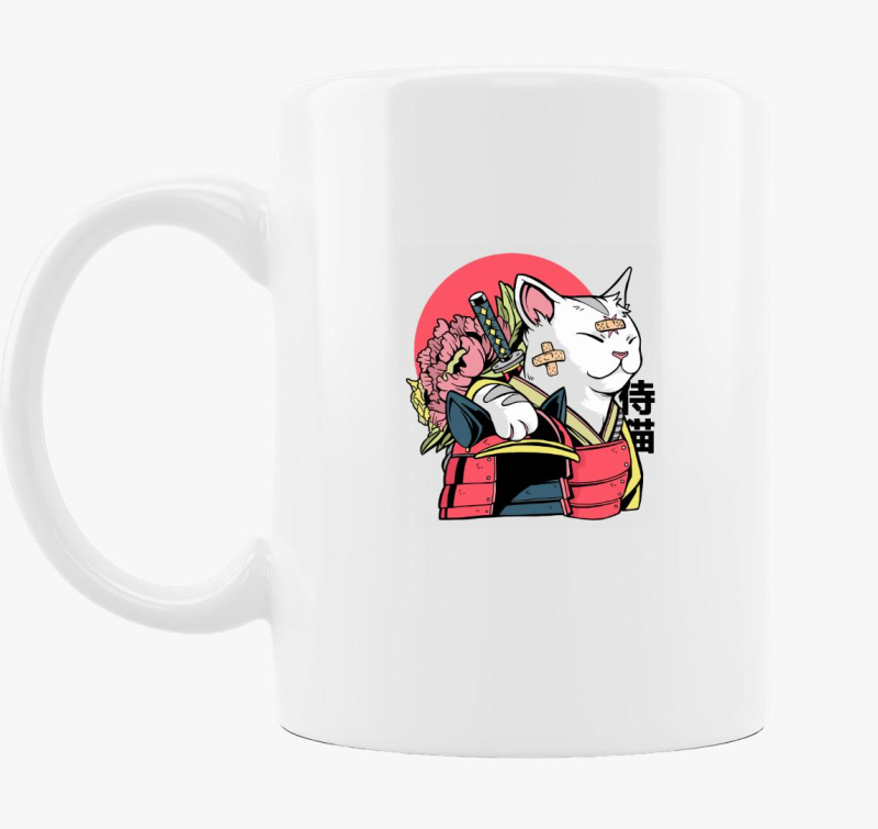 Samurai Cica bögre