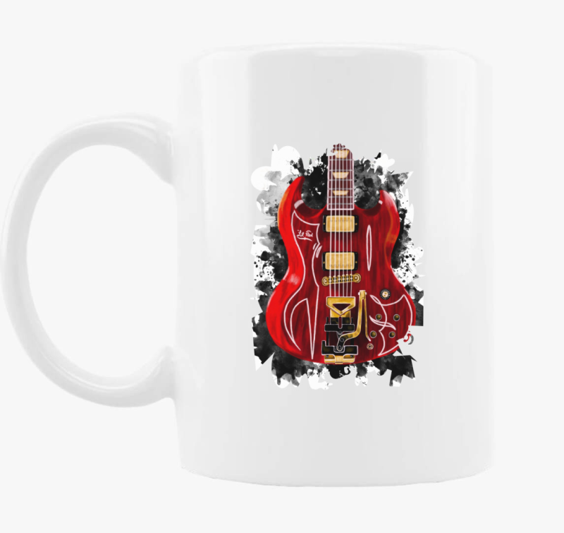 Billy Gibbons Lil Red gitár bögre