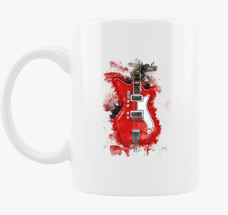 Jack White gitár bögre