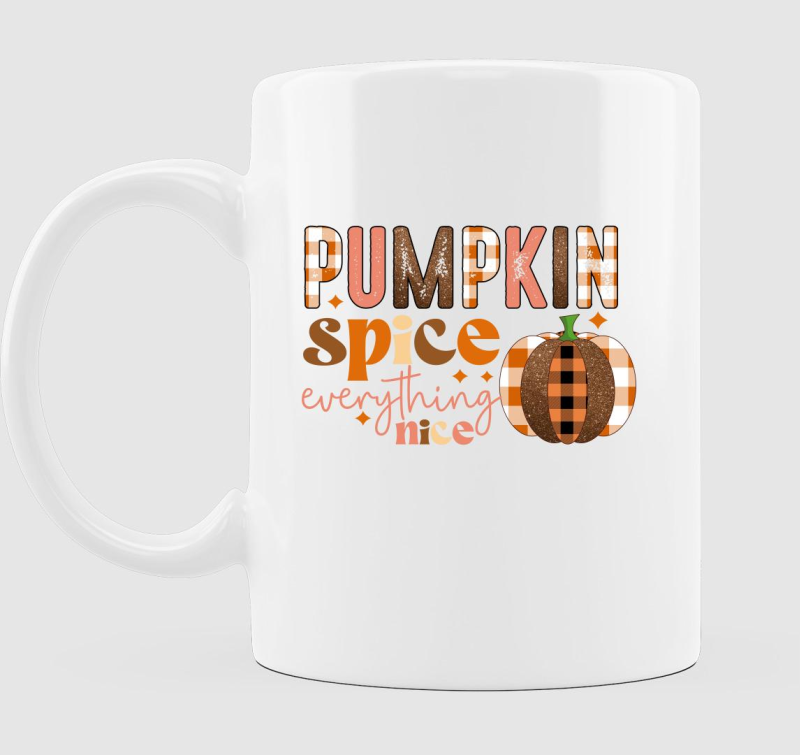 pumpkin spice nice bögre