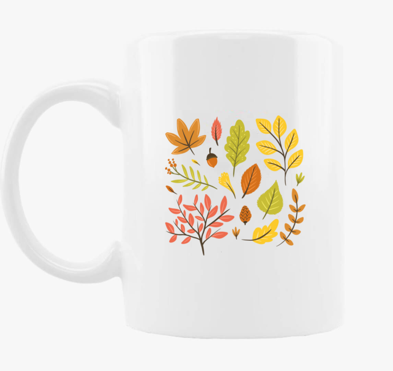 Őszi falevelek bögre